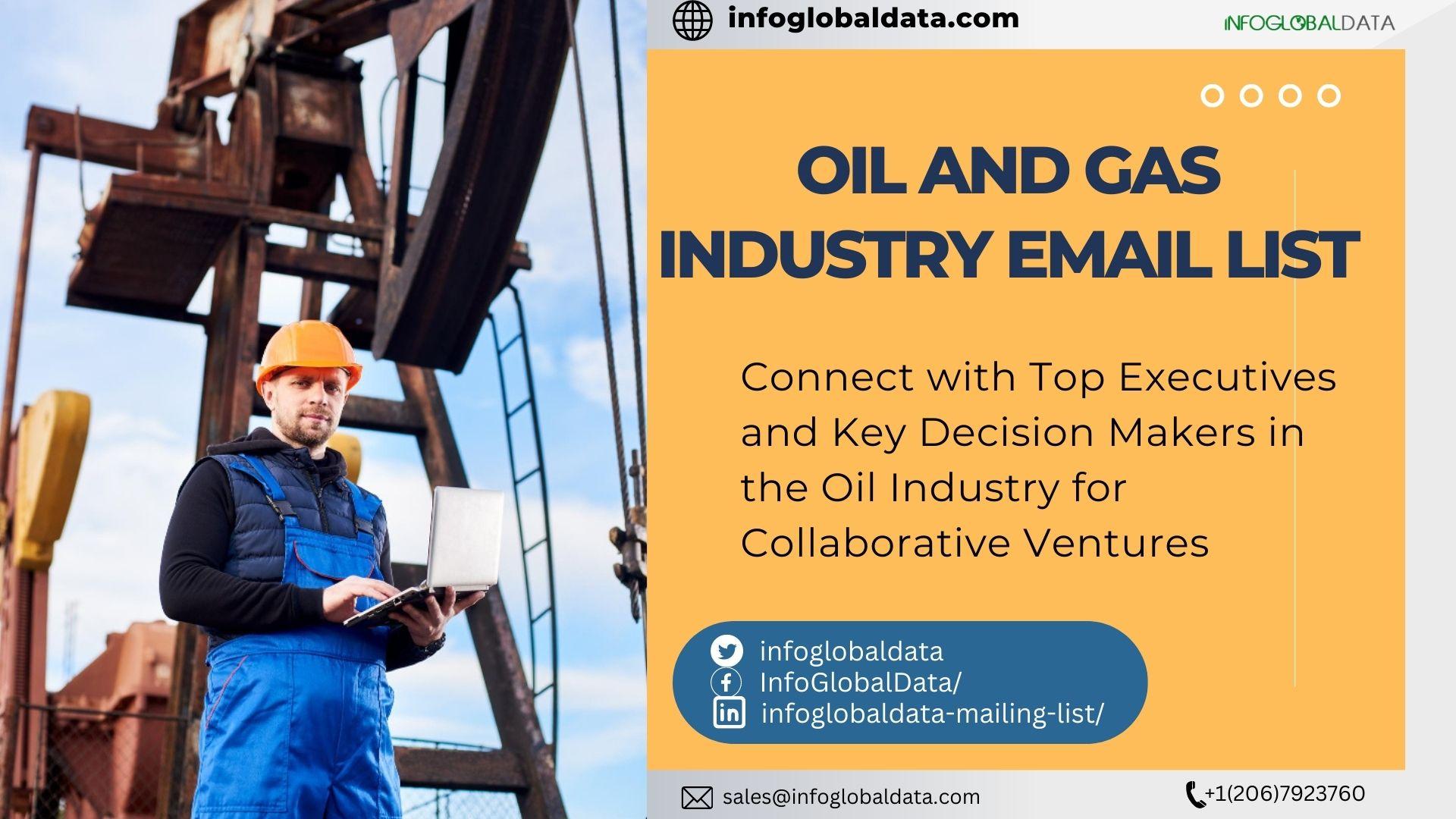 Oil and Gas Industry Email List
