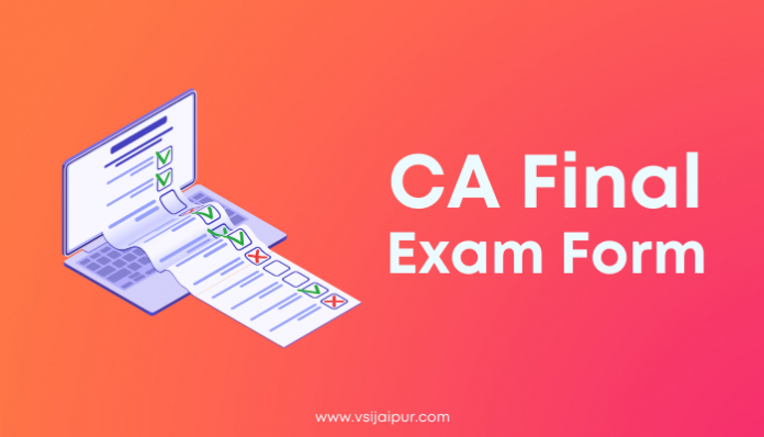 CA Final Exam Form May 2022