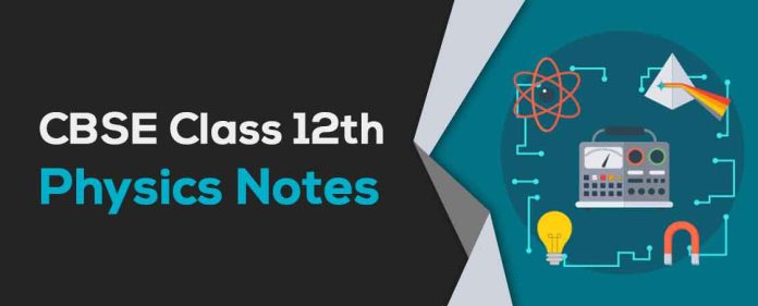 Class 12 Physics Notes