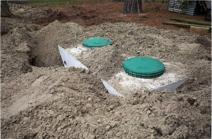 Properly installed and functioning septic tank for efficient waste management