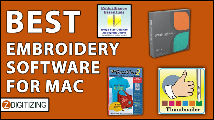 Embroidery Software For Mac