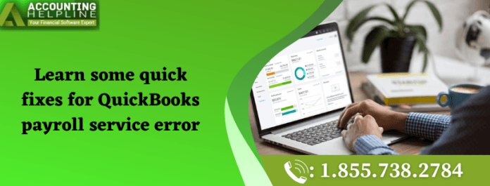 QuickBooks payroll service error