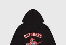 Ovo® x Mitchell and Ness 95 Raptors Hoodie Black