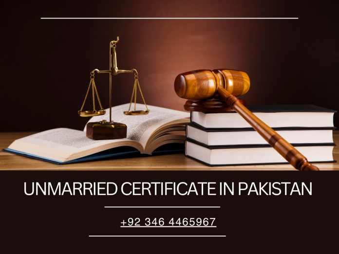 Single Status Certificate in Pakistan