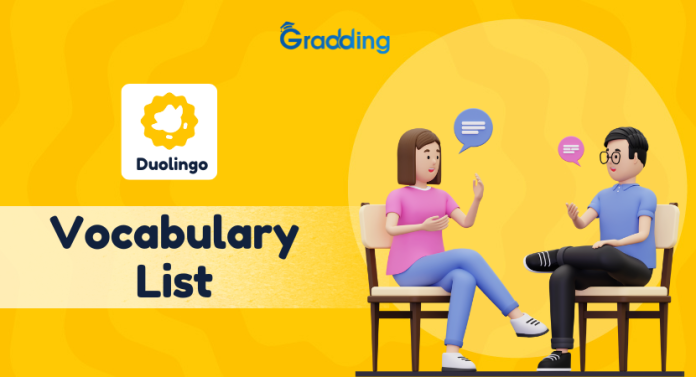 Duolingo Vocabulary List