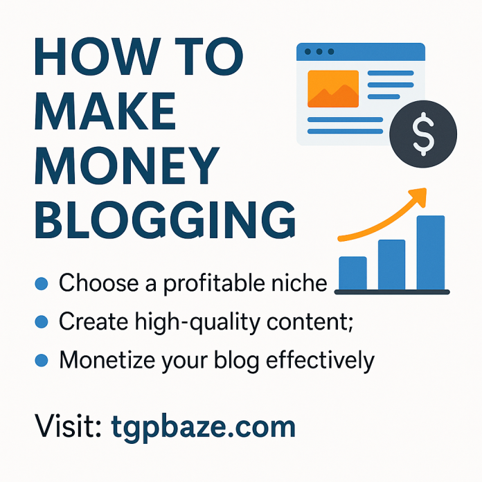 how to make money blogging