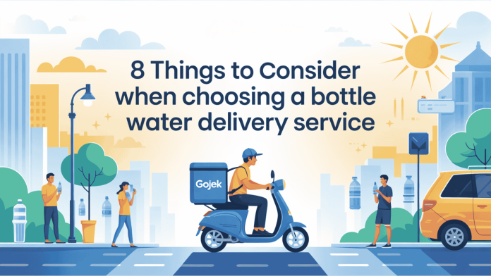 8 Things to Consider When Choosing a Bottle Water Delivery Service