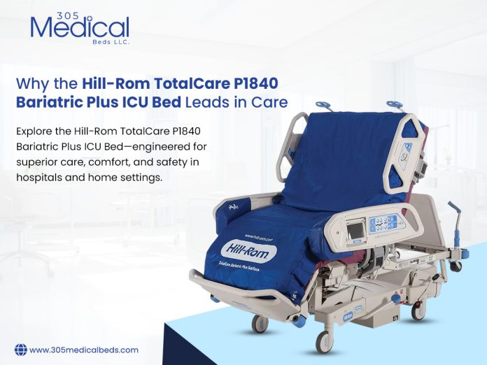 Why the Hill-Rom TotalCare P1840 Bariatric Plus ICU Bed Leads in Care