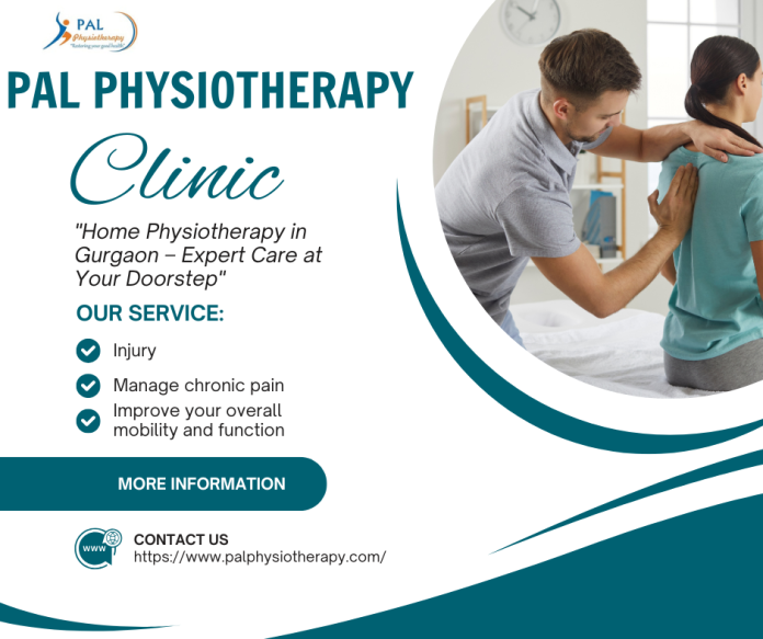 home physiotherapy in gurgaon