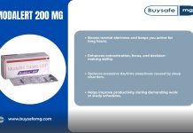 Modalert 200 mg (Modafinil) tablet for wakefulness and focus – BuySafeMG online pharmacy