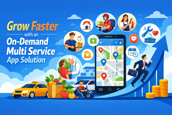 Grow Faster with an On-Demand Multi Service App Solution Grow Faster with an On-Demand Multi Service App Solution