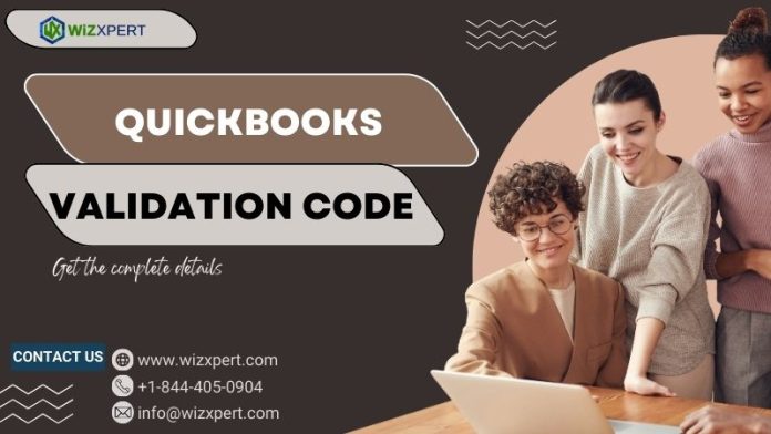 QuickBooks validation code