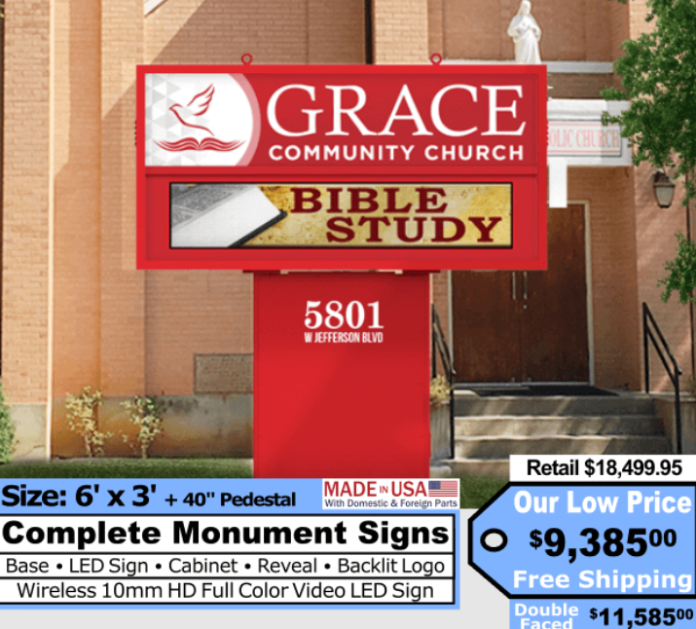 custom monument signs