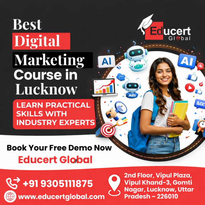 Best Digital Marketing Course in Lucknow with Internship