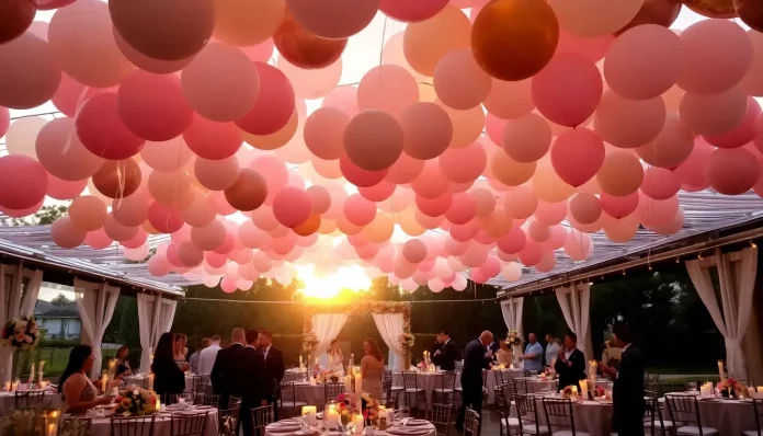 party balloon decorations