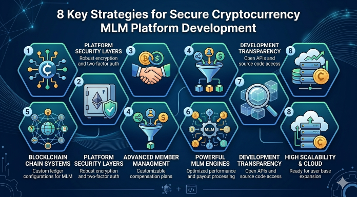 8 Reliable Cryptocurrency MLM Software Development Companies for Secure Platforms