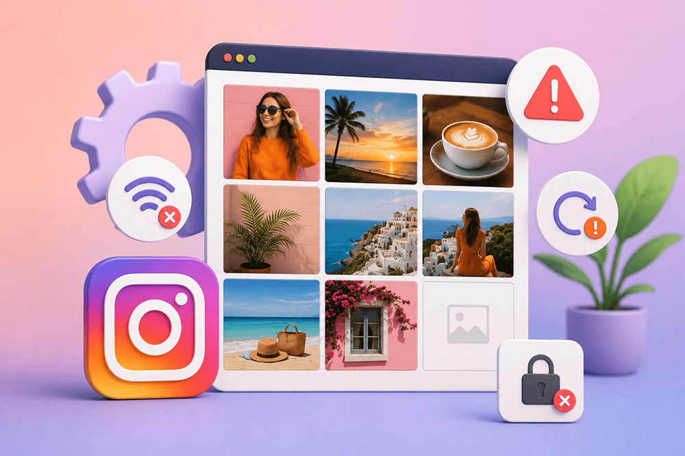 Common Instagram Feed Embed Problems
