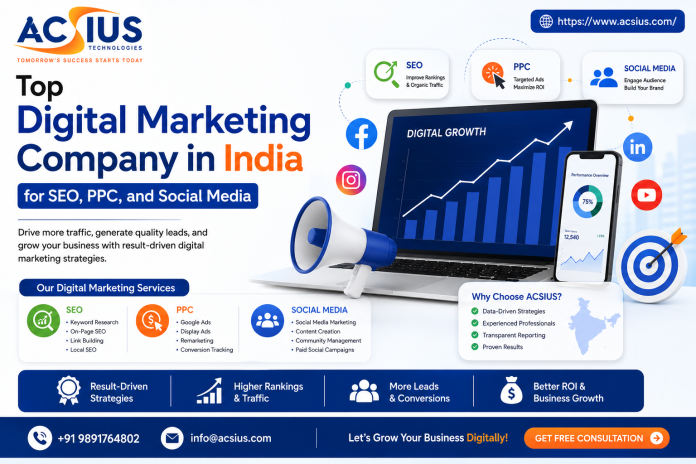 Digital marketing solutions for business growth Digital Marketing Services India
