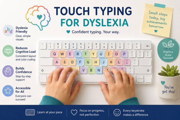 touch typing for dyslexia