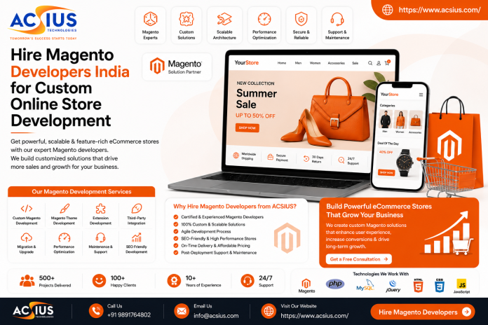 hire magento developers India