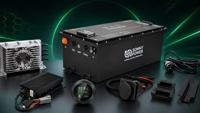 72 volt golf cart battery