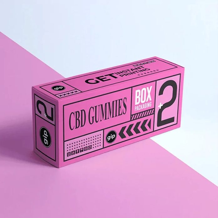 Custom CBD Gummies Boxes for Premium Brand Packaging