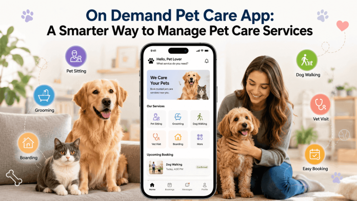 On Demand Pet Care App A Smarter Way to Manage Pet Care Services