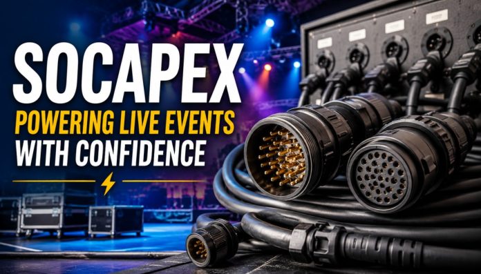 Powering events with Socapex cables Discover how Socapex power systems simplify stage installations, improve safety, and help production crews deliver seamless performances in every live event.
