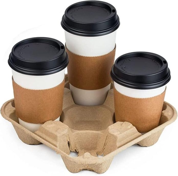 Cardboard coffee sleeves