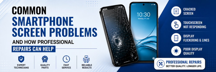 Common Smartphone Screen Problems & Professional Repair Solutions