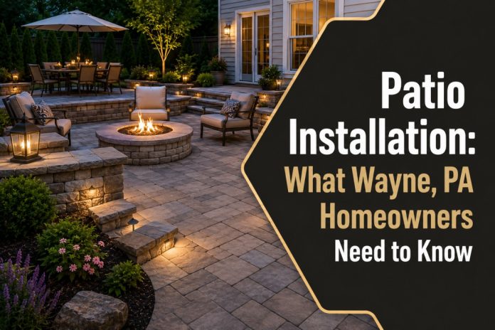 Patio Installation