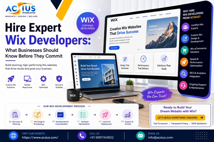 Hire Expert Wix Developers What Businesses Should Know Hire Expert Wix Developers