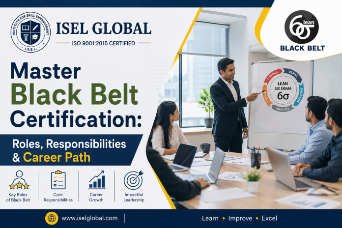 Master Black Belt Certification: Roles, Responsibilities & Career Path
