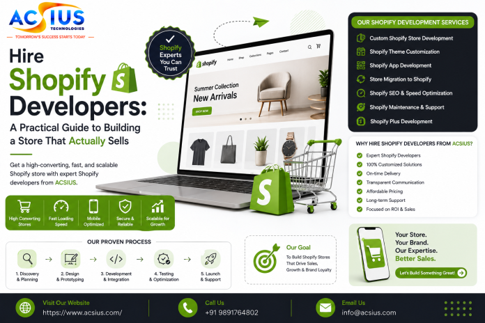 hire Shopify developers