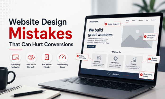 Website Design Mistakes