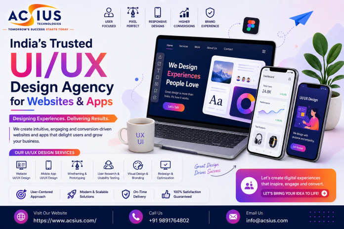 UI/UX website design company
