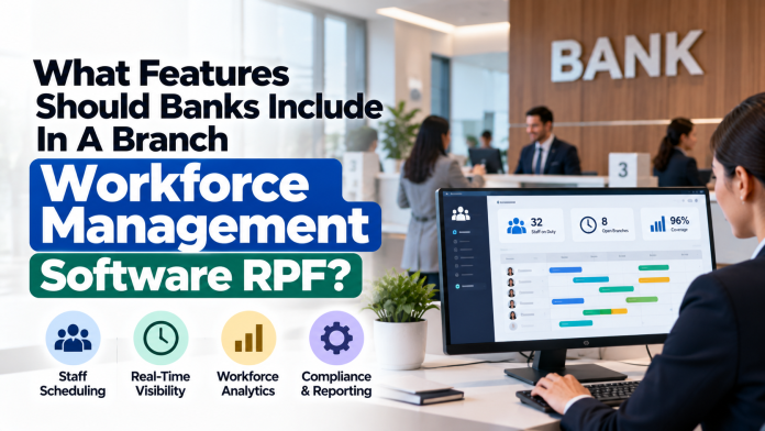 What Features Should Banks Include In A Branch Workforce Management Software RPF?