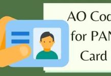 Area Code for Pan Card