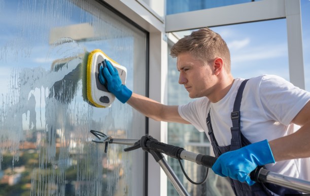 Pressure washing in Dallas Commercial window cleaning in Burleson