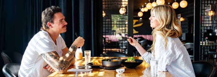 dine-in restaurant near Hamilton