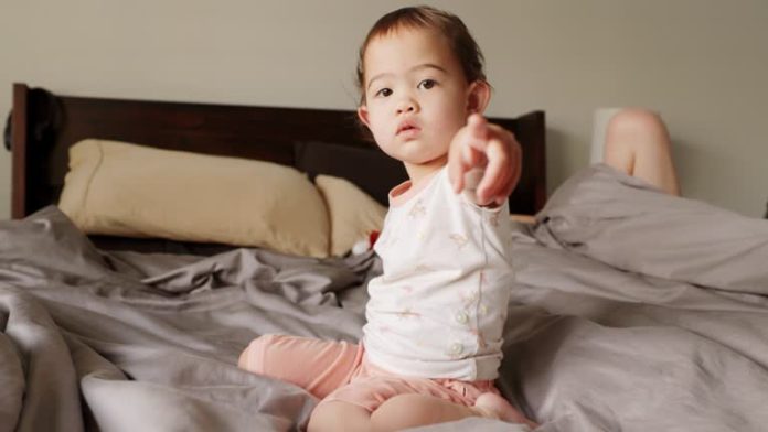 A series of clips chronicling the day in the life of a one year old girl.