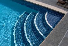 waterline tile installation in Gilbert